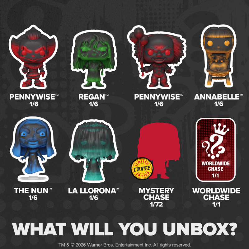Funko Warner Bros Mystery Horror Pop! Vinyl Figure