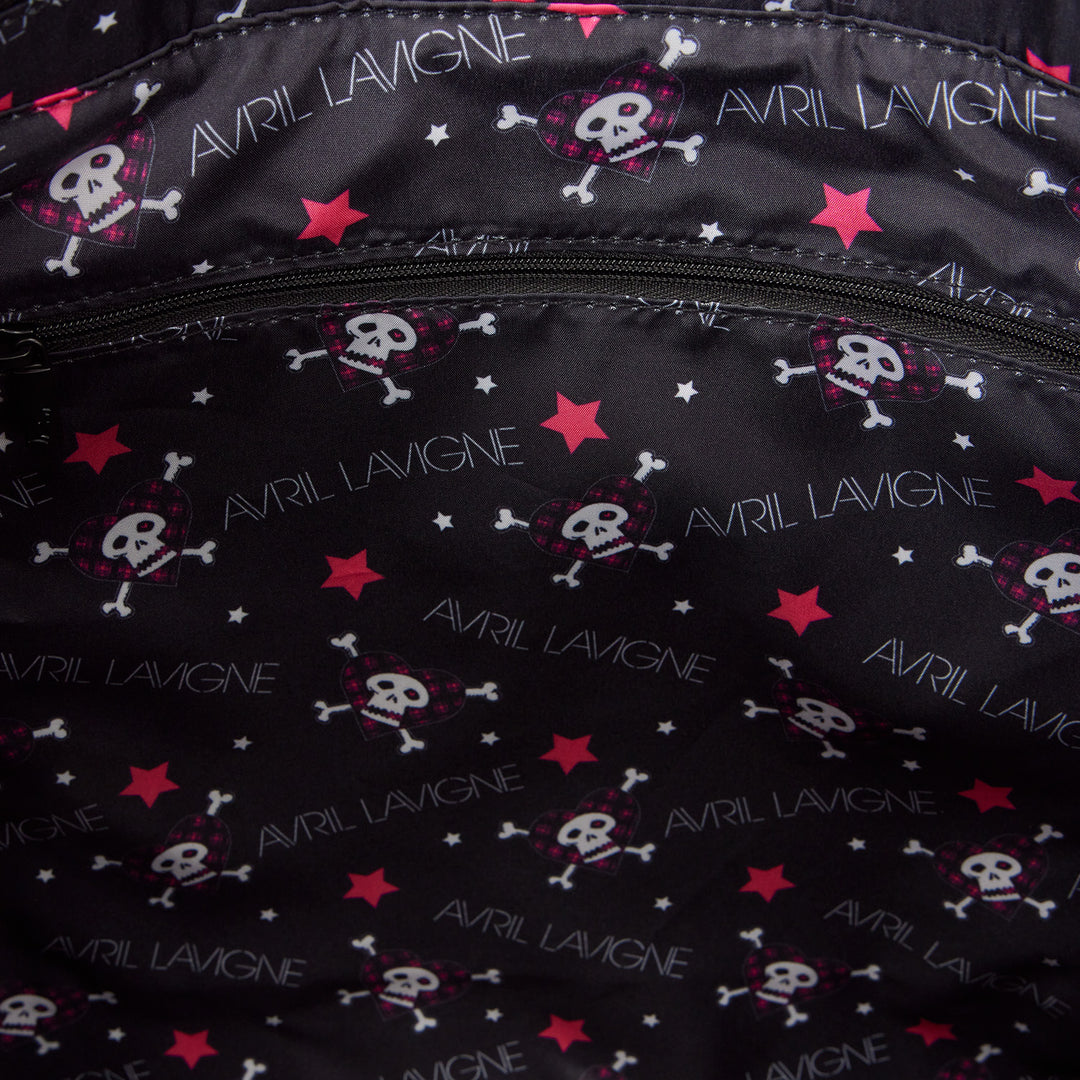 Loungefly Avril Lavigne Logo Tote Crossbody Bag with Coin Bag