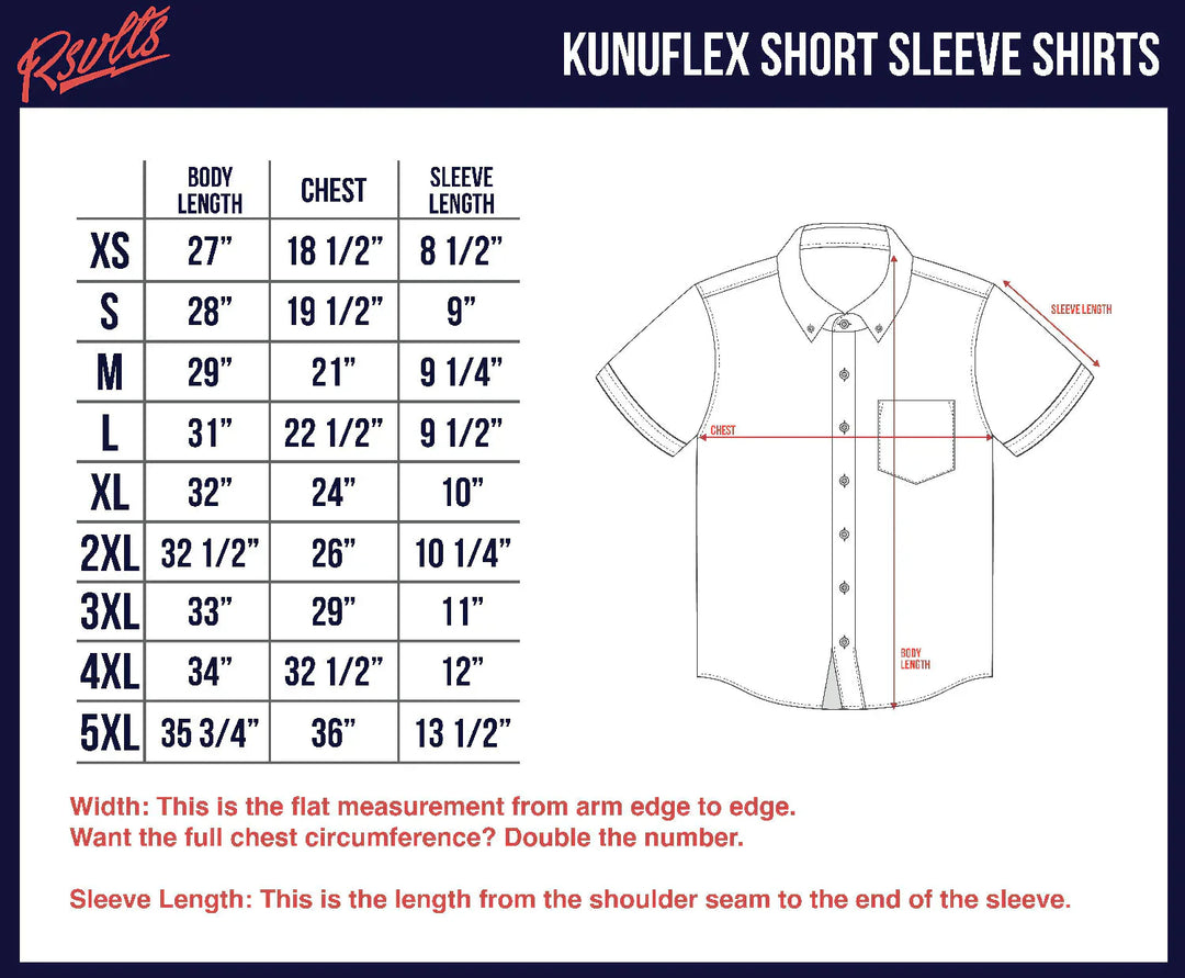 RSVLTS America Pops & Freedom - KUNUFLEX Short Sleeve Shirt