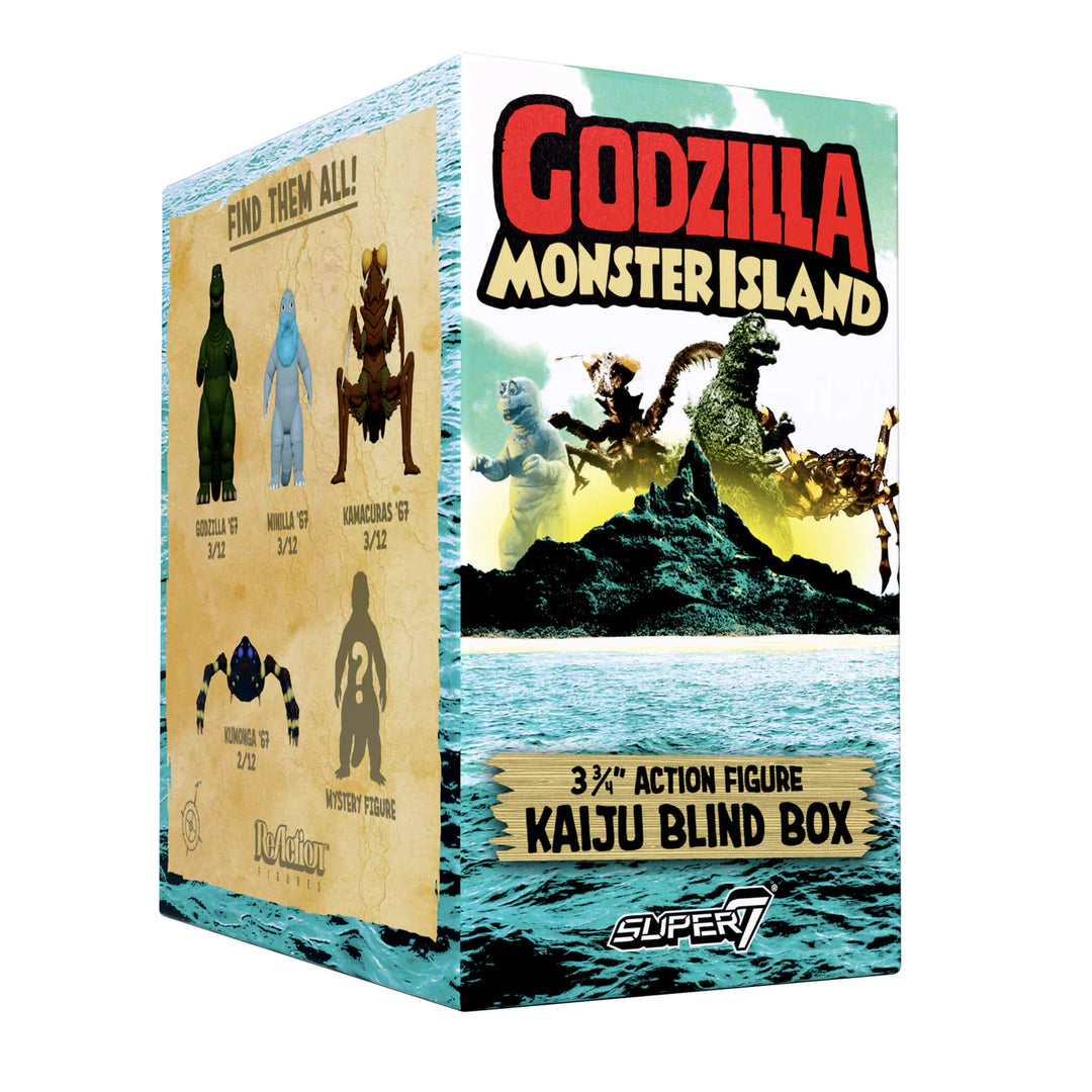 Super 7 Toho Godzilla Monster Island ReAction Series 13 Figure Blind Box