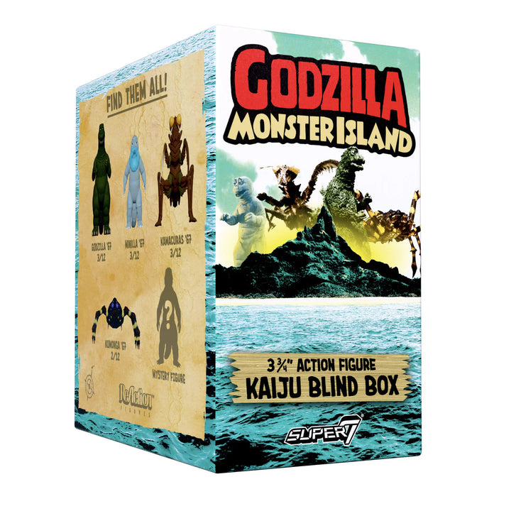 Super 7 Toho Godzilla Monster Island ReAction Series 13 Figure Blind Box
