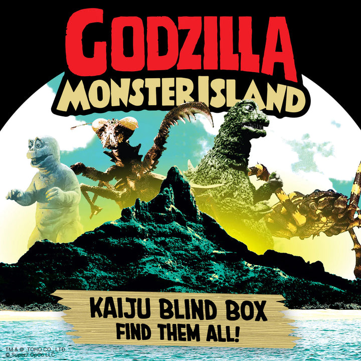 Super 7 Toho Godzilla Monster Island ReAction Series 13 Figure Blind Box
