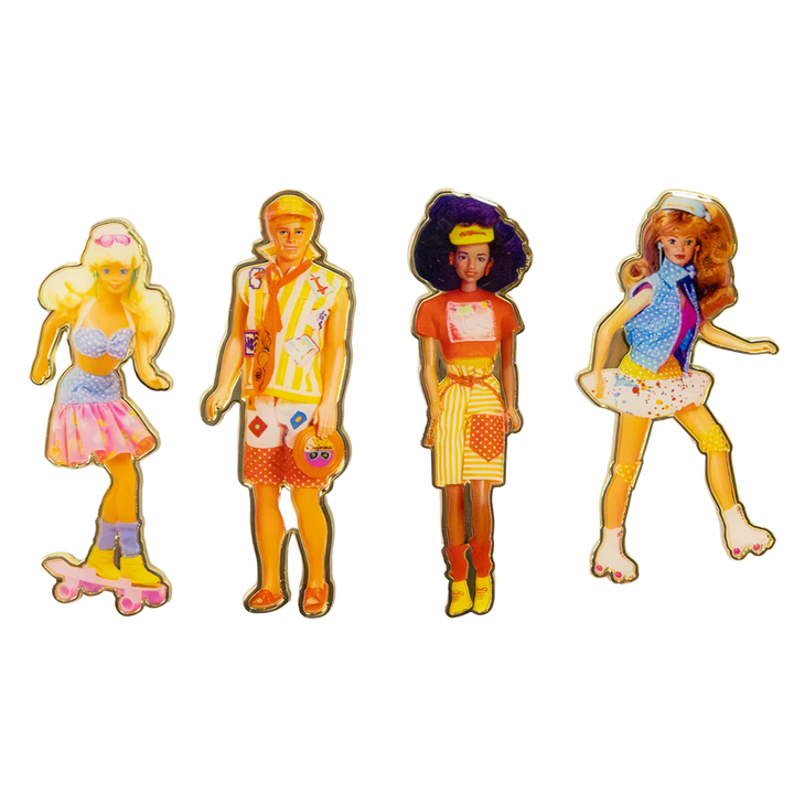Whatever! Makes You Happy Barbie California Dreamin’ Vintage Toy Box Double Blind Mini ITA Bag Charm