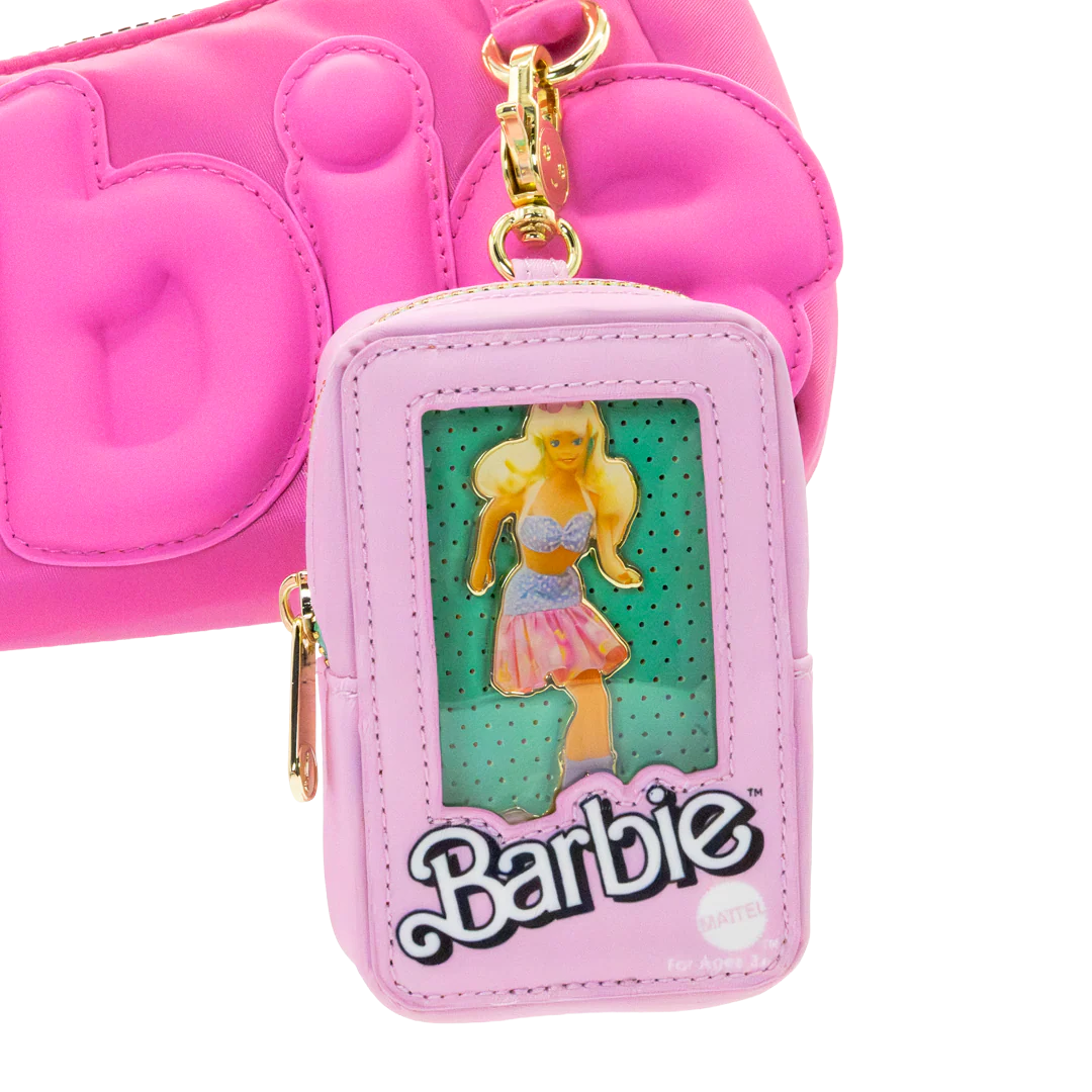 Whatever! Makes You Happy Barbie California Dreamin’ Vintage Toy Box Double Blind Mini ITA Bag Charm