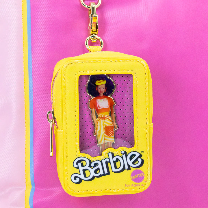 Whatever! Makes You Happy Barbie California Dreamin’ Vintage Toy Box Double Blind Mini ITA Bag Charm