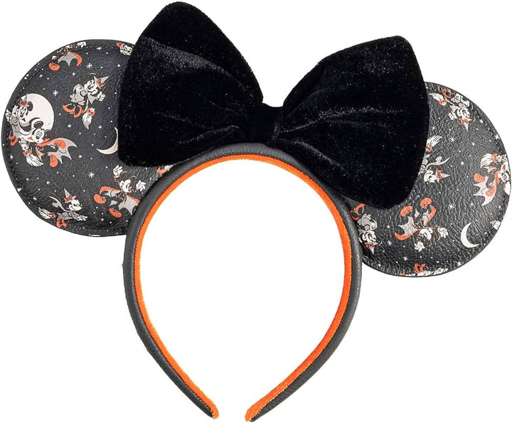 Loungefly Disney Mickey & Minnie Halloween All Over Print Ears Headband