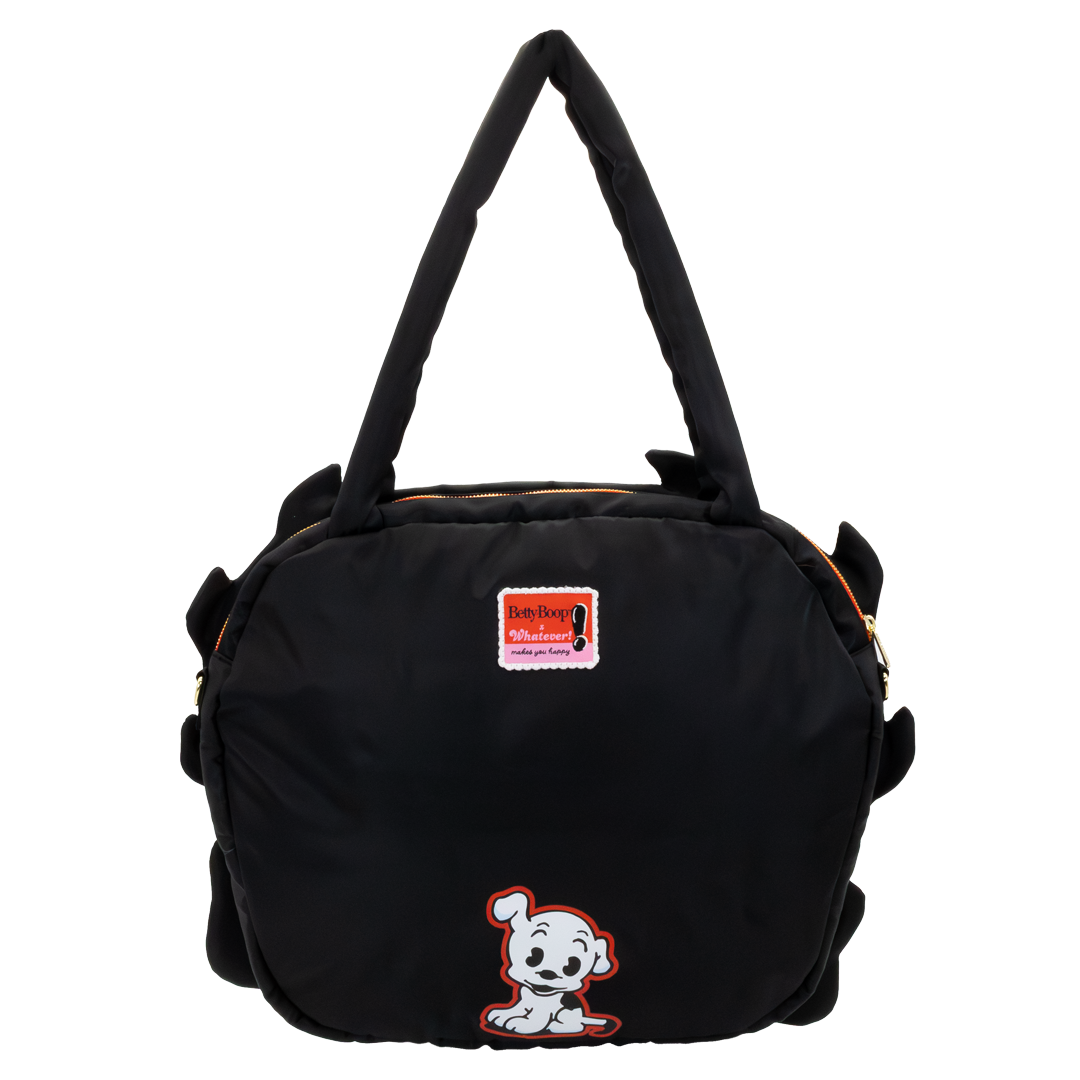 Whatever! Makes You Happy Betty Boop Padded Nylon Head Tote Bag
