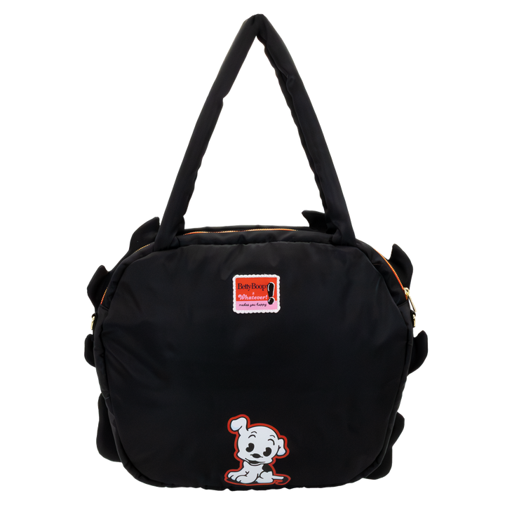 Whatever! Makes You Happy Betty Boop Padded Nylon Head Tote Bag