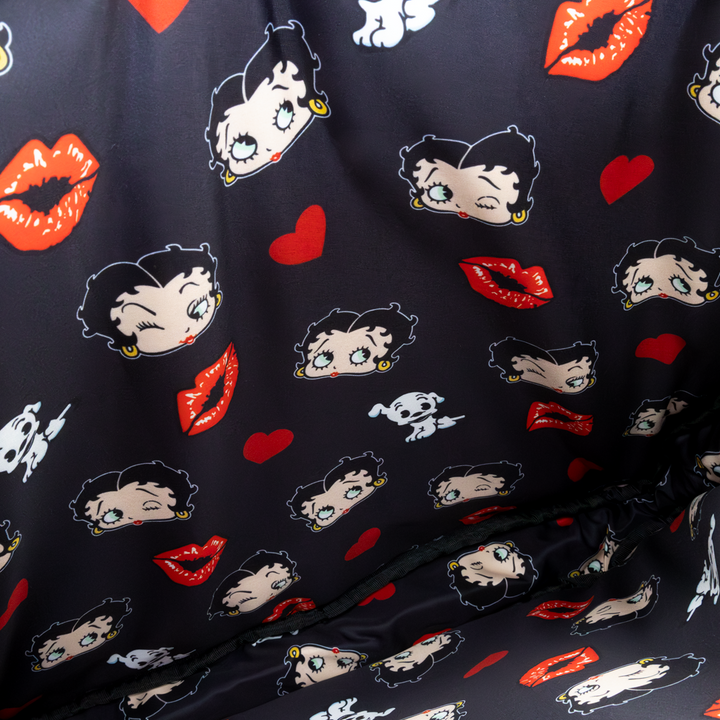 Whatever! Makes You Happy Betty Boop Padded Nylon Head Tote Bag