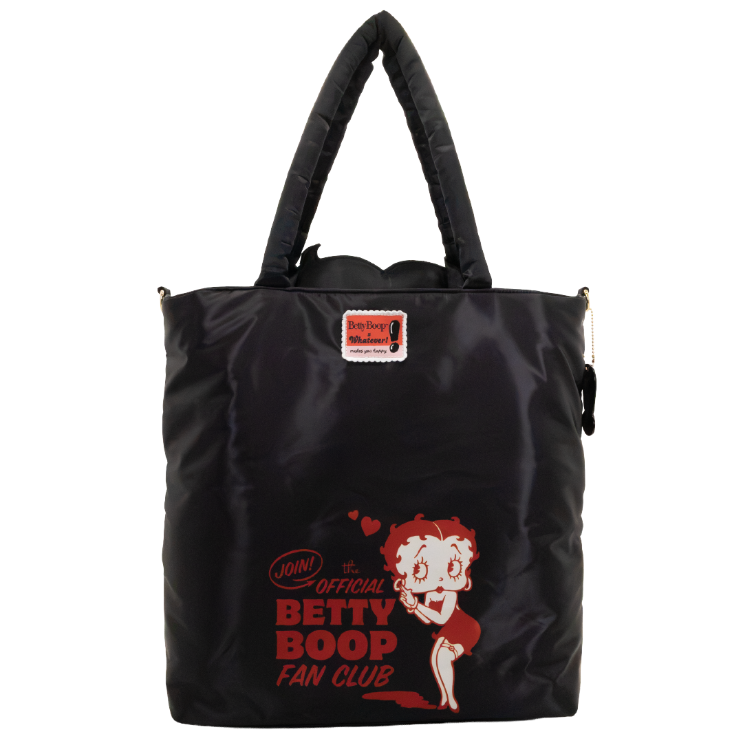 Whatever! Makes You Happy Betty Boop Naughty Vs. Nice Oversized Tote Bag