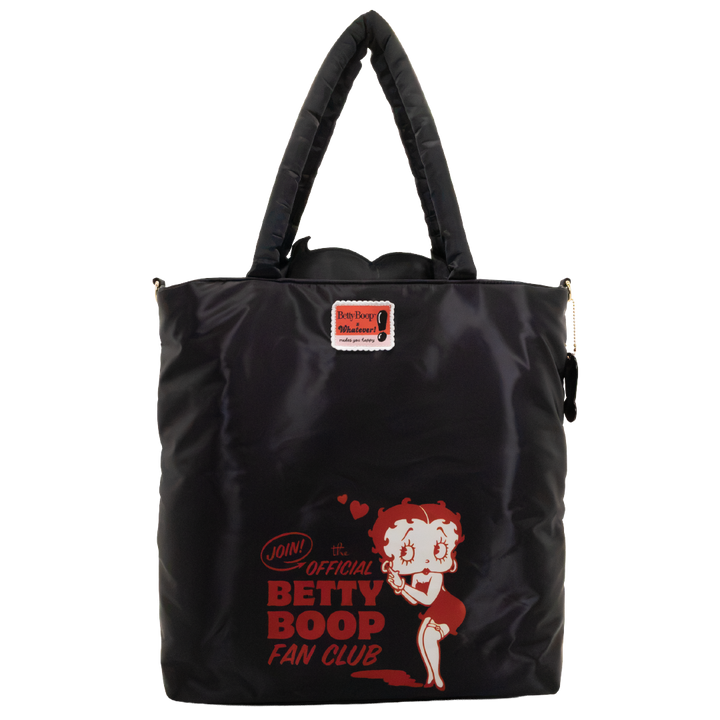 Whatever! Makes You Happy Betty Boop Naughty Vs. Nice Oversized Tote Bag
