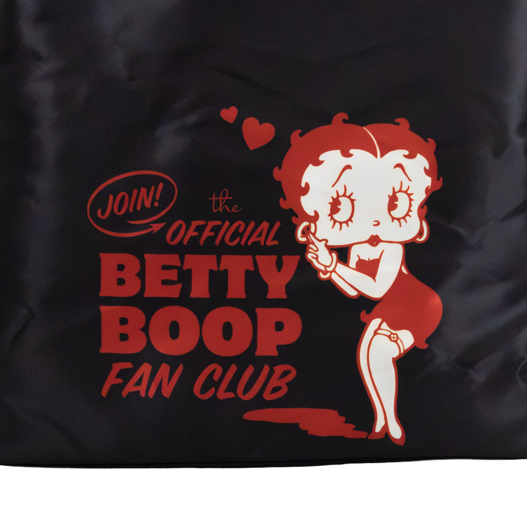 Whatever! Makes You Happy Betty Boop Naughty Vs. Nice Oversized Tote Bag