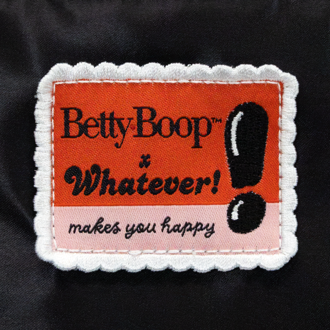 Whatever! Makes You Happy Betty Boop Naughty Vs. Nice Oversized Tote Bag
