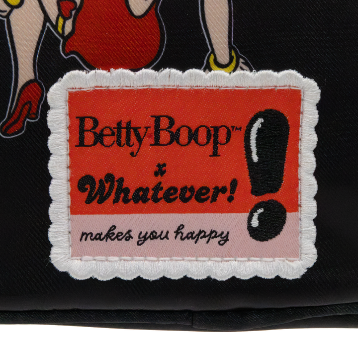 Whatever! Makes You Happy Betty Boop Head Crossbody Bag