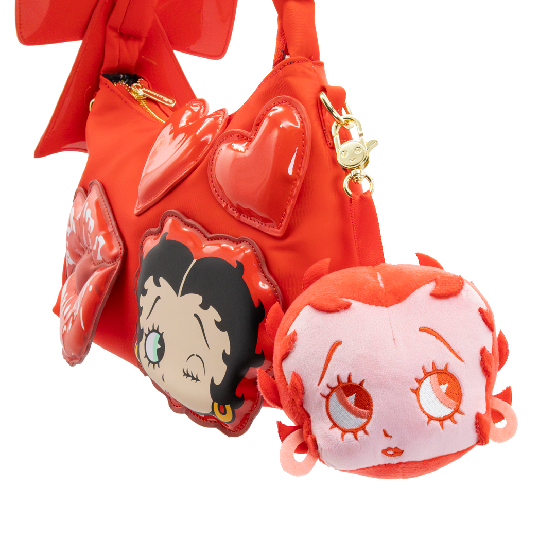 Whatever! Makes You Happy Betty Boop Mystery Box Plush Head Bag Charms