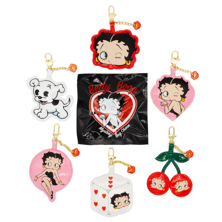 Whatever! Makes You Happy Betty Boop Mystery Box Icons Padded Bag Charms