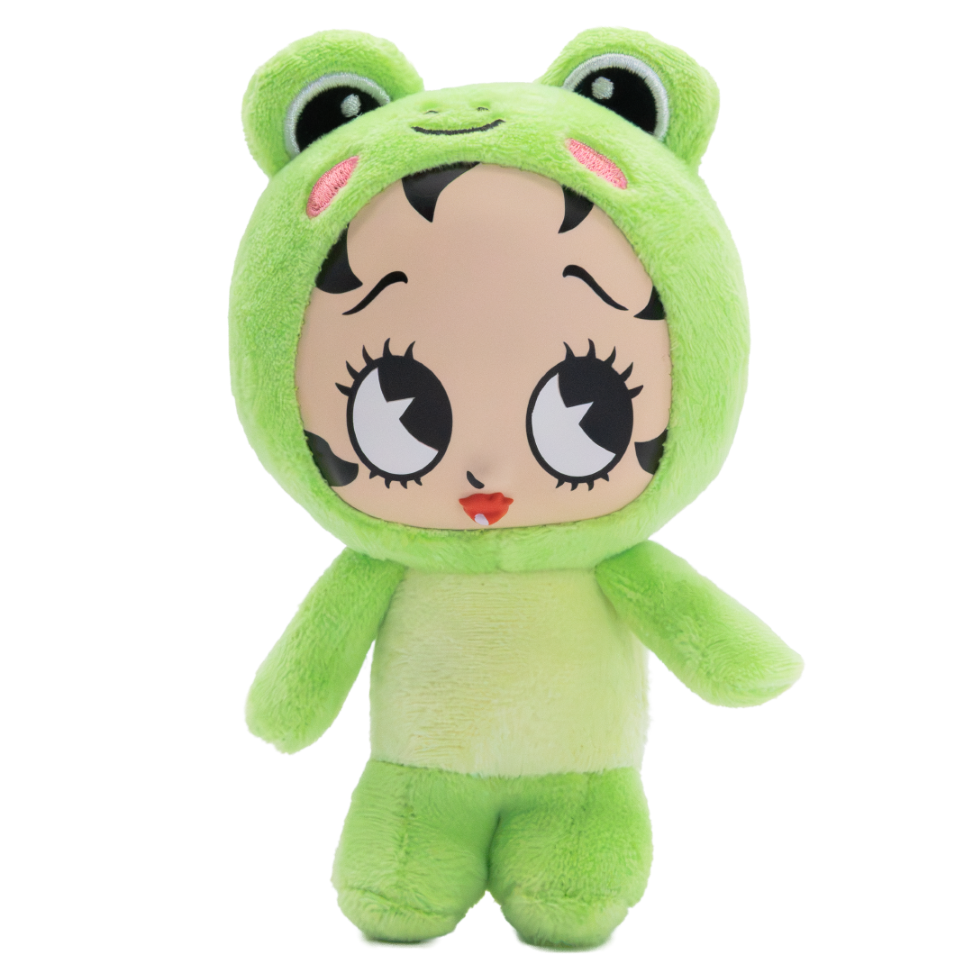 Whatever! Makes You Happy Betty Boop Mystery Box Silicone Face Plush Bag Charm