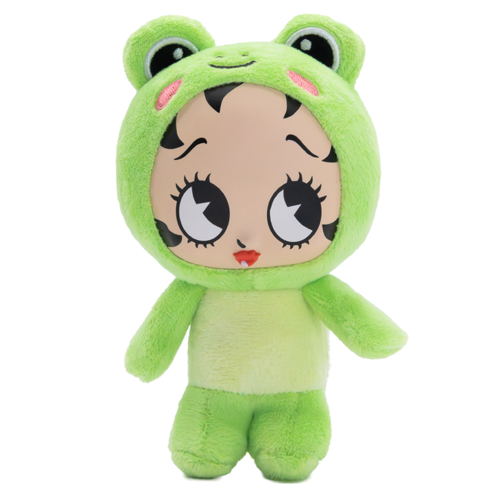 Whatever! Makes You Happy Betty Boop Mystery Box Silicone Face Plush Bag Charm