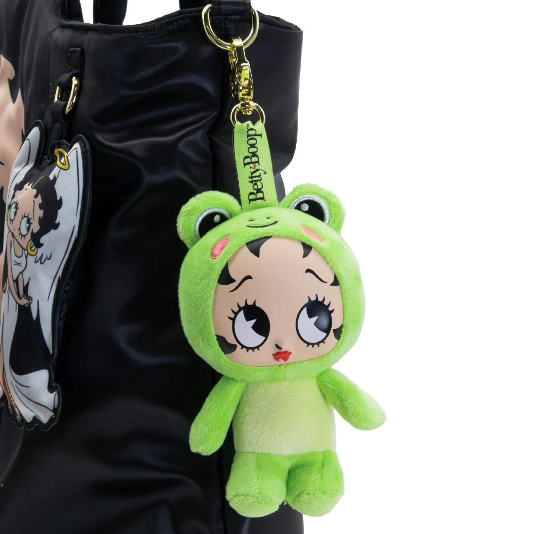 Whatever! Makes You Happy Betty Boop Mystery Box Silicone Face Plush Bag Charm
