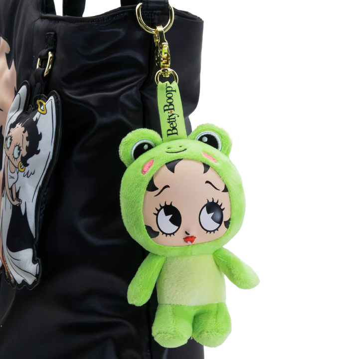 Whatever! Makes You Happy Betty Boop Mystery Box Silicone Face Plush Bag Charm
