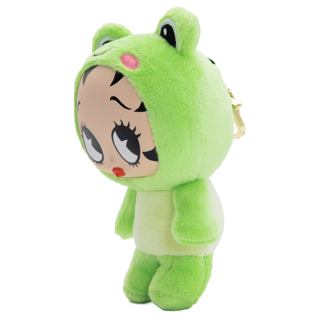 Whatever! Makes You Happy Betty Boop Mystery Box Silicone Face Plush Bag Charm