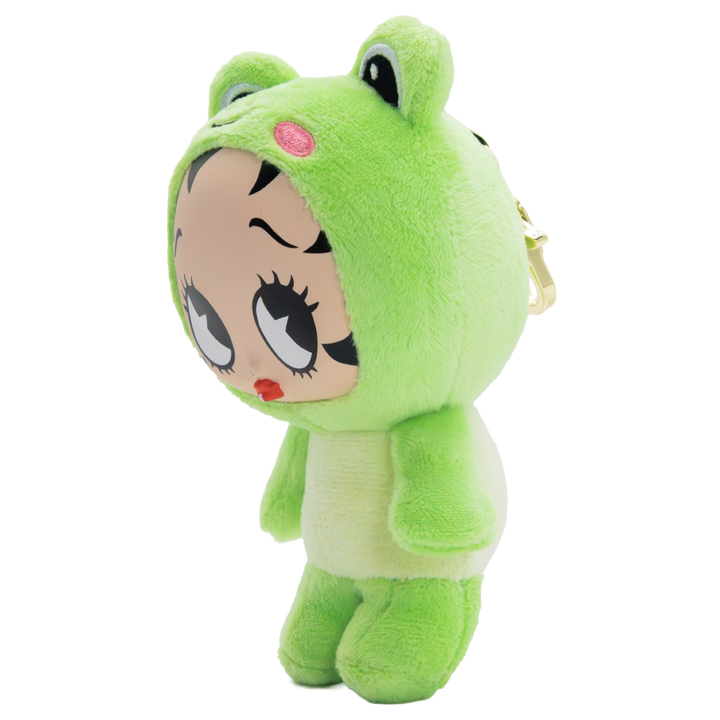 Whatever! Makes You Happy Betty Boop Mystery Box Silicone Face Plush Bag Charm
