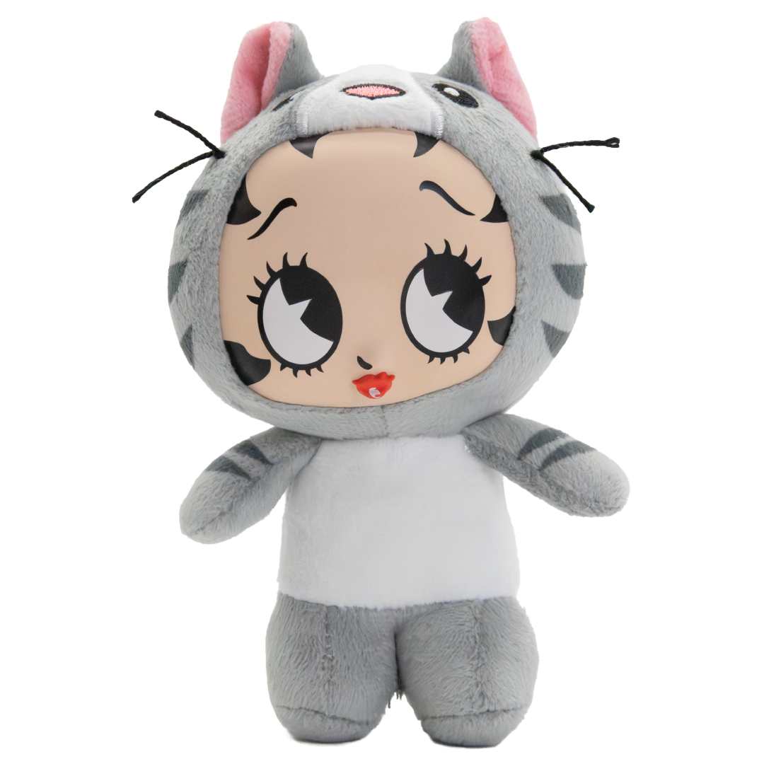 Whatever! Makes You Happy Betty Boop Mystery Box Silicone Face Plush Bag Charm