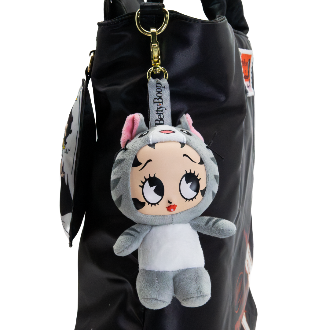 Whatever! Makes You Happy Betty Boop Mystery Box Silicone Face Plush Bag Charm