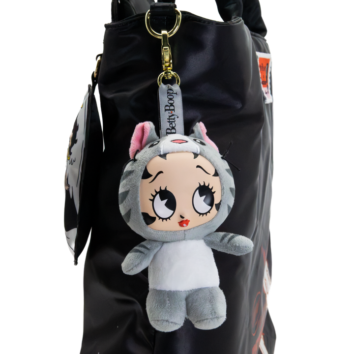 Whatever! Makes You Happy Betty Boop Mystery Box Silicone Face Plush Bag Charm