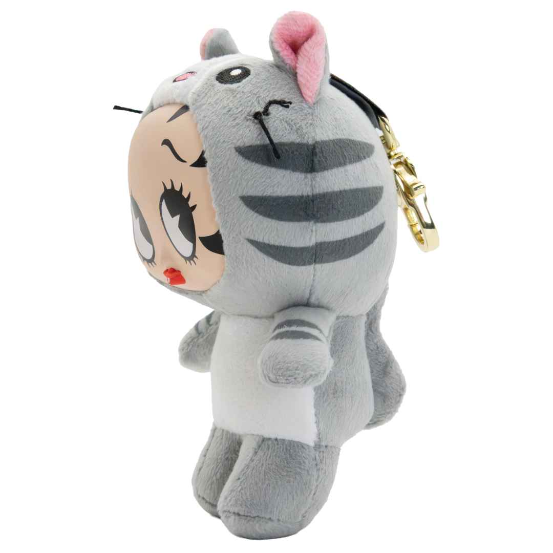 Whatever! Makes You Happy Betty Boop Mystery Box Silicone Face Plush Bag Charm