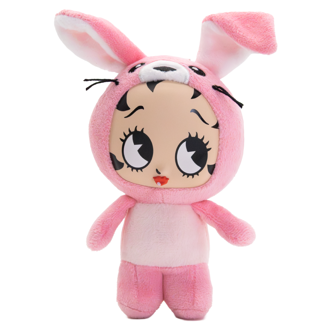 Whatever! Makes You Happy Betty Boop Mystery Box Silicone Face Plush Bag Charm