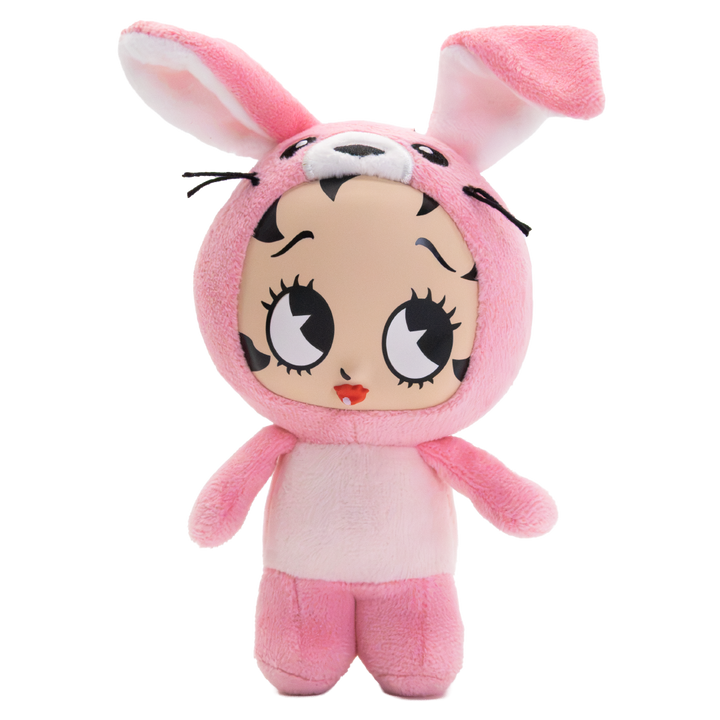 Whatever! Makes You Happy Betty Boop Mystery Box Silicone Face Plush Bag Charm
