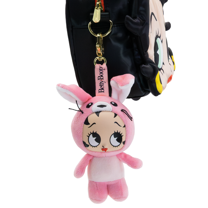 Whatever! Makes You Happy Betty Boop Mystery Box Silicone Face Plush Bag Charm