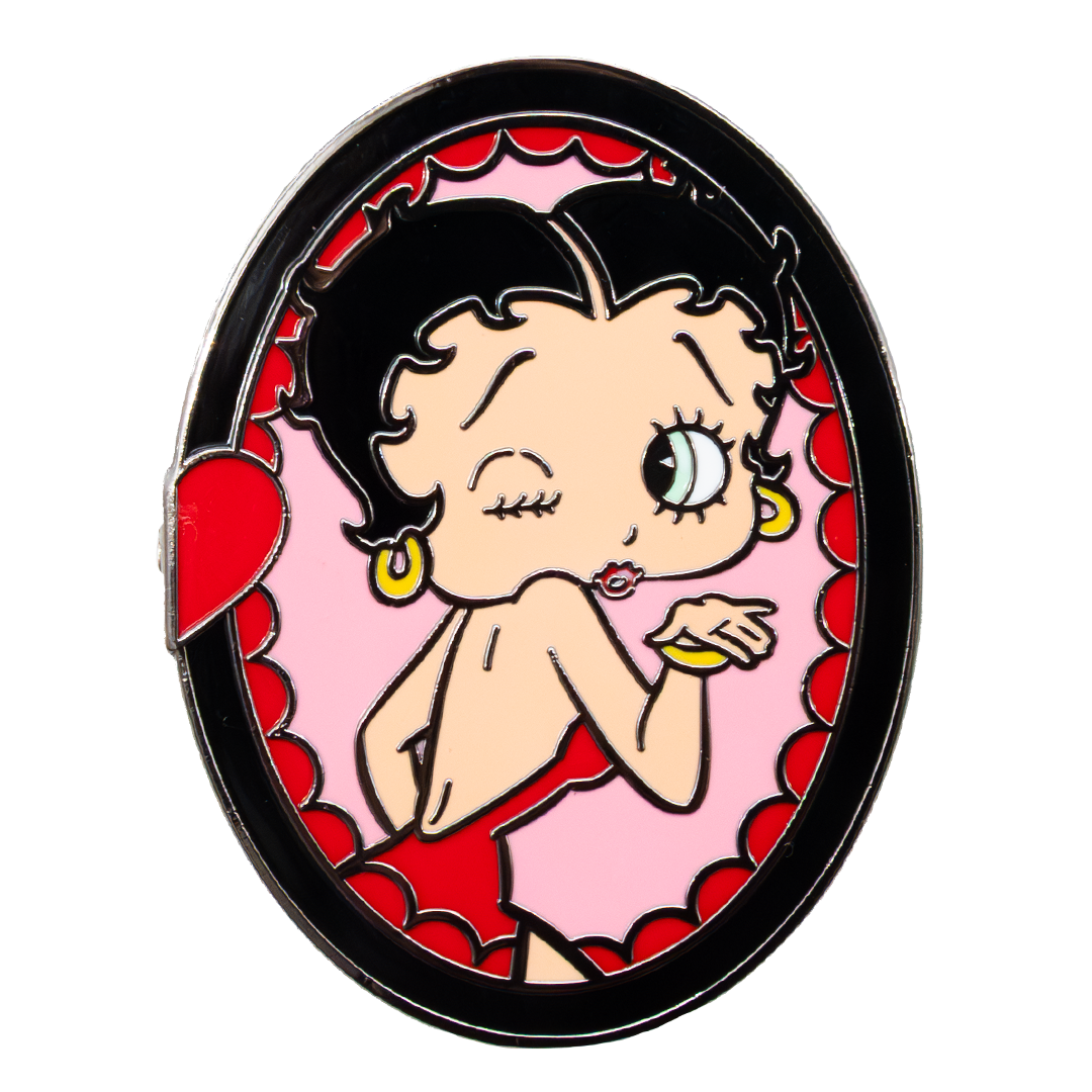 Whatever! Makes You Happy Betty Boop Mystery Box Magnetic Cameos Enamel Pins