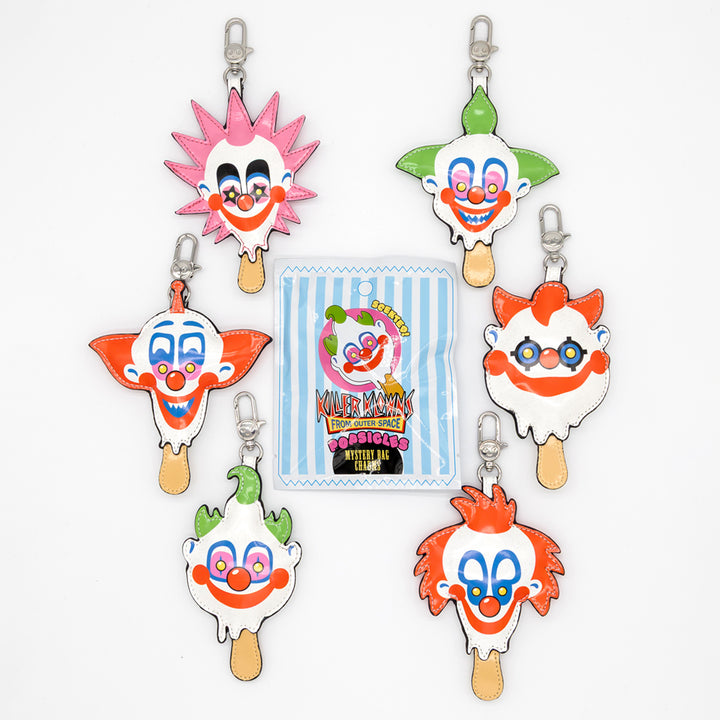 Whatever! Makes You Happy Killer Klowns From Outer Space Blind Box Vinyl Popsicle Head Bag Charms