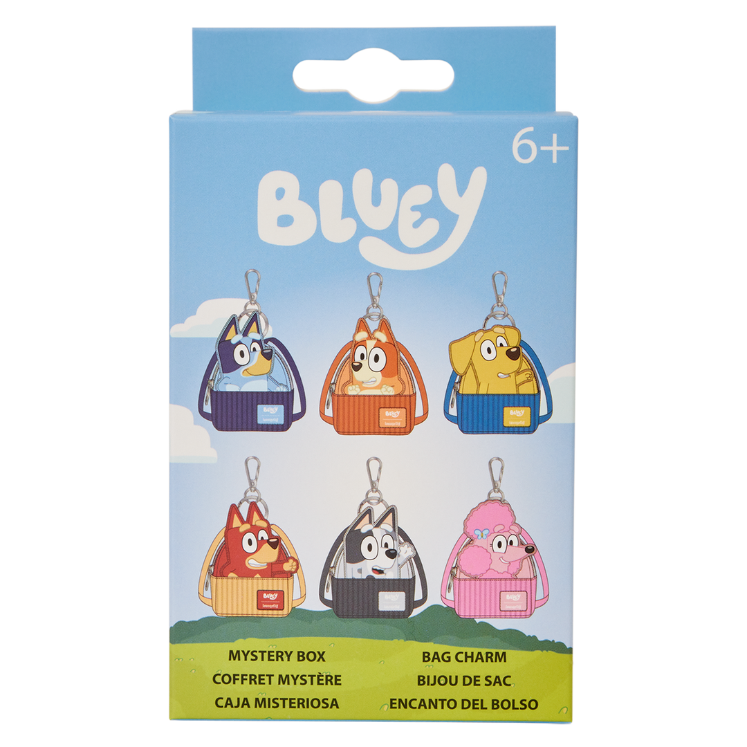 Loungefly Bluey and Friends Mystery Mini Backpack Keychain Charm