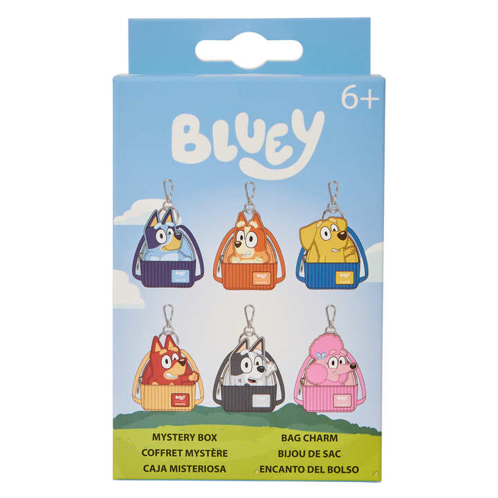Loungefly Bluey and Friends Mystery Mini Backpack Keychain Charm