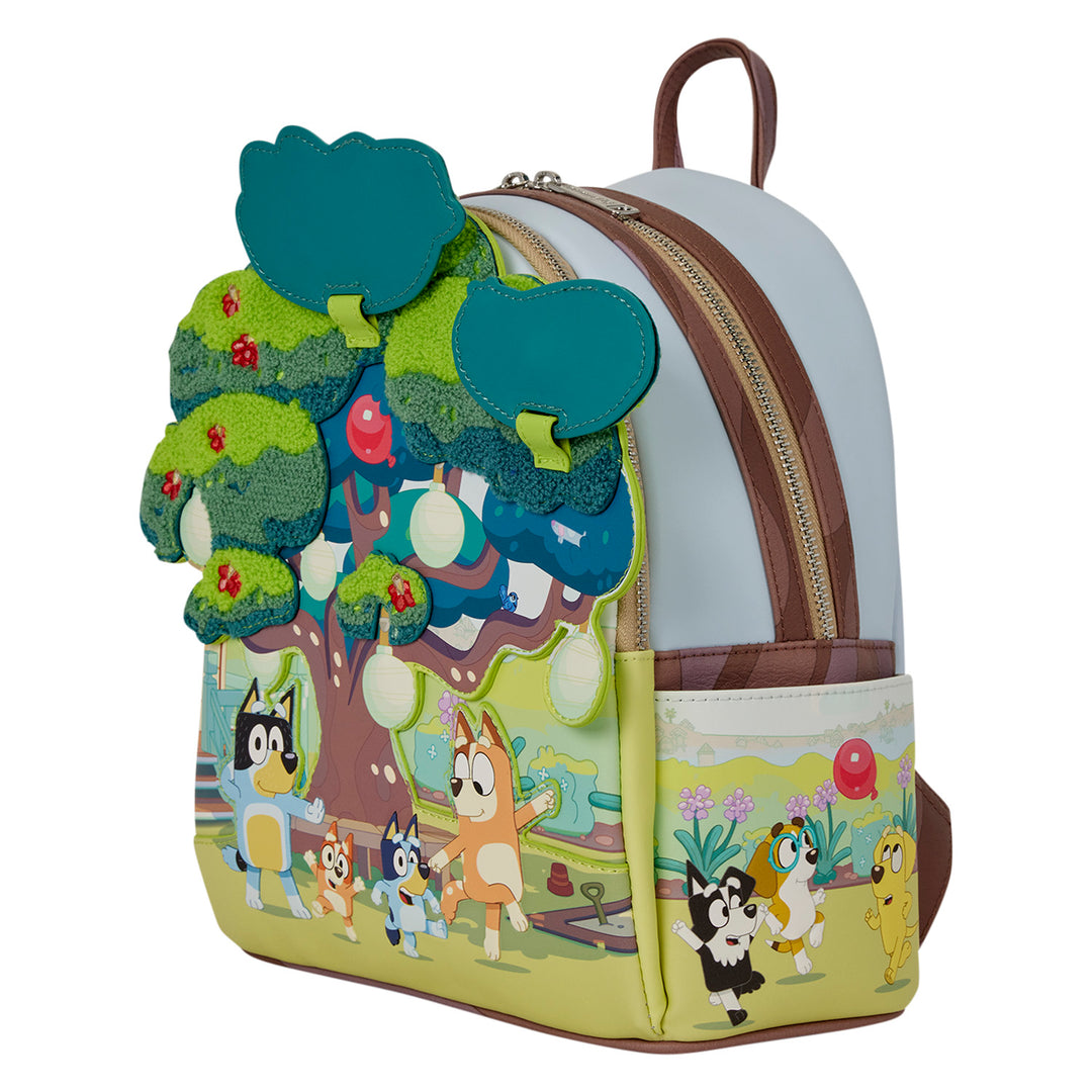 Loungefly Bluey Backyard Light-Up Mini Backpack