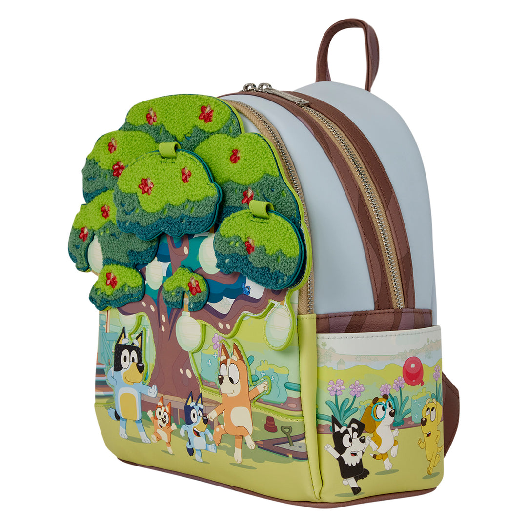 Loungefly Bluey Backyard Light-Up Mini Backpack