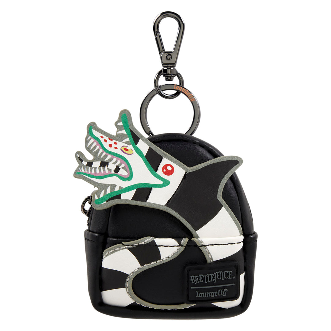 Loungefly Warner Bros Beetlejuice Cosplay Mystery Blind Box Mini Backpack Keychain Charm