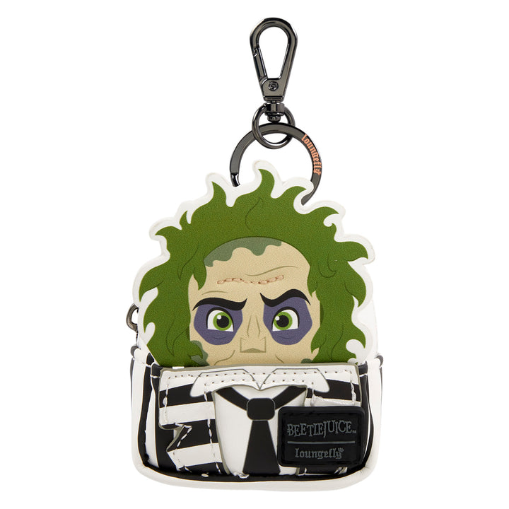 Loungefly Warner Bros Beetlejuice Cosplay Mystery Blind Box Mini Backpack Keychain Charm