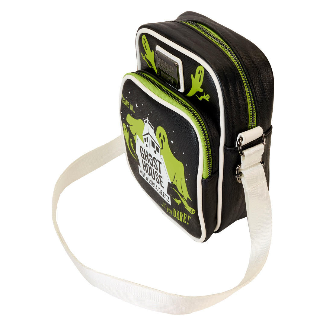 Loungefly Beetlejuice Beetlejuice Ghost House Glow in the Dark Crossbody