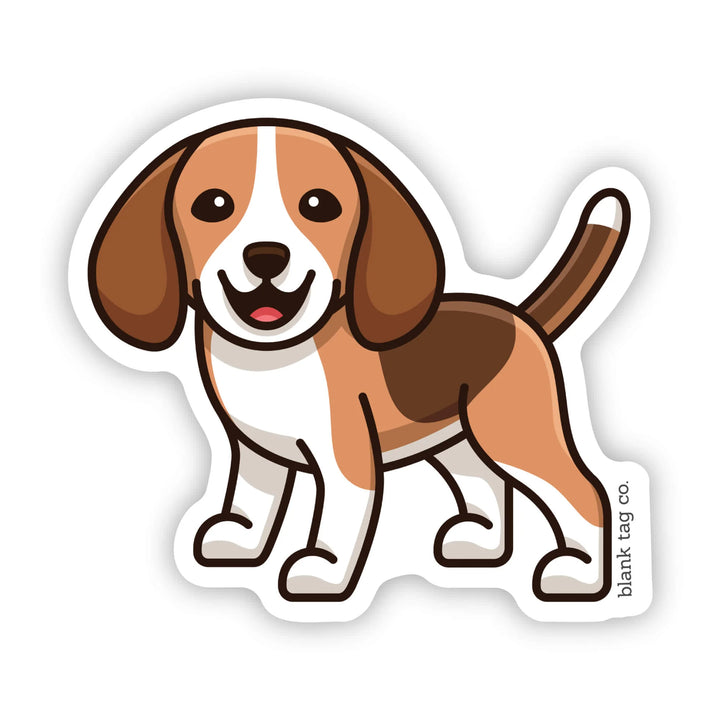 The Beagle Waterproof Sticker