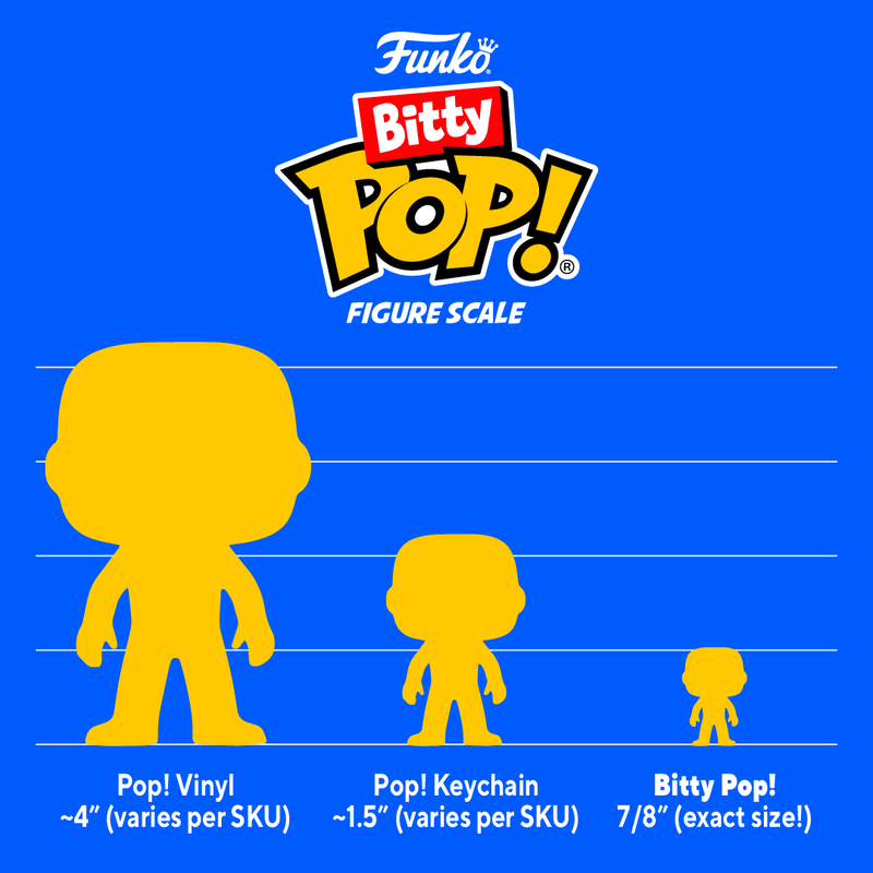 Funko Disney Pixar 4-Pack Bitty Series 2 Pop! Vinyl Figures