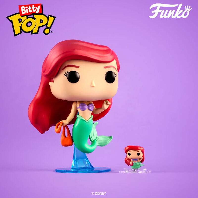Funko Disney Princess 4-Pack Bitty Series 1 Pop! Vinyl Figures