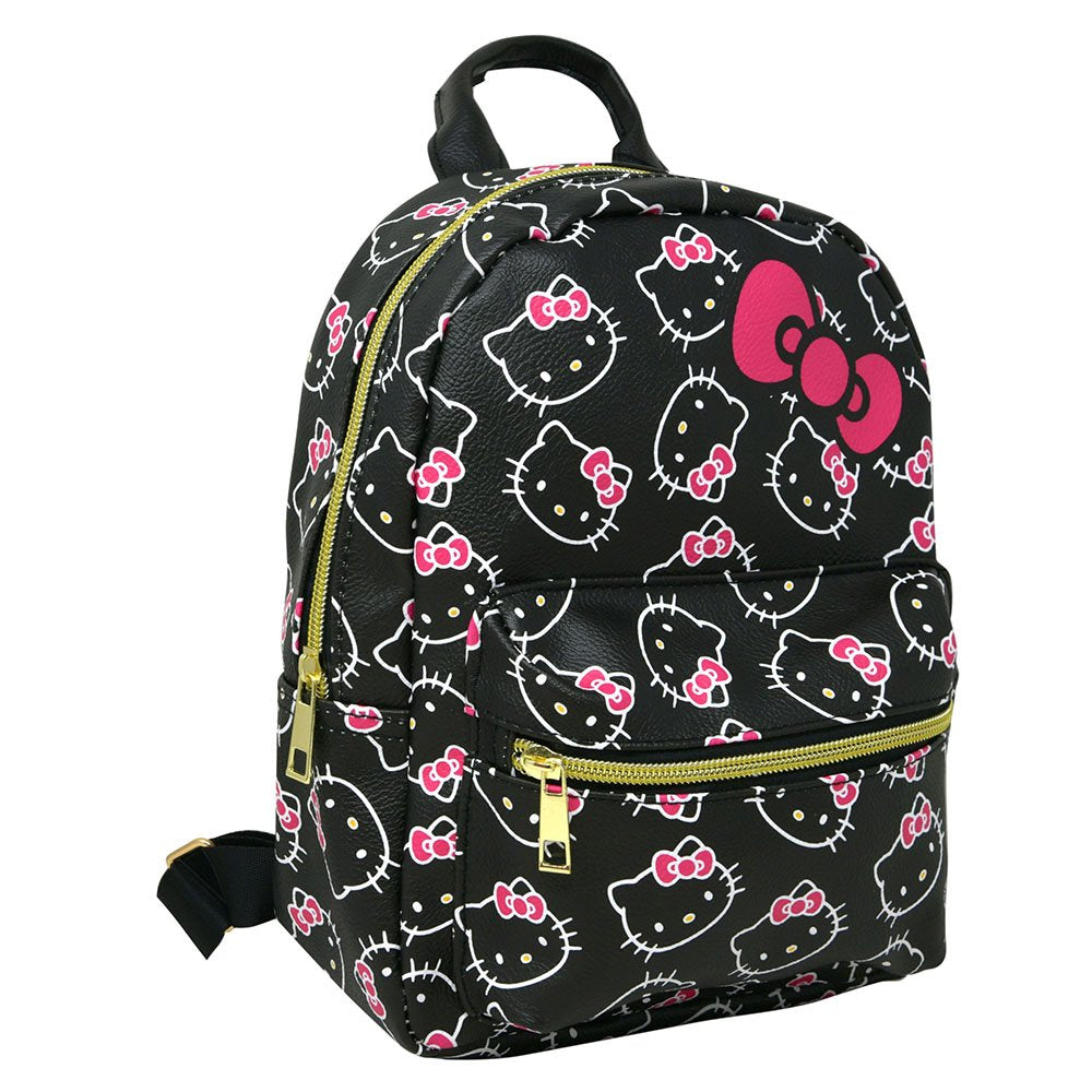 Sanrio Hello Kitty W/Pink Bow AOP Mini Backpack