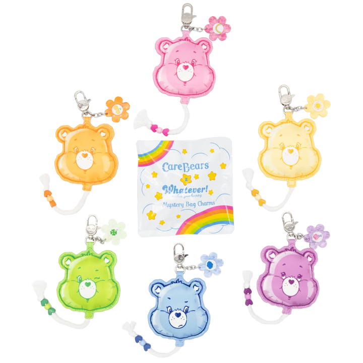 Whatever! Makes You Happy Care Bears Mystery Bag Padded Nylon Balloon Bag Charms