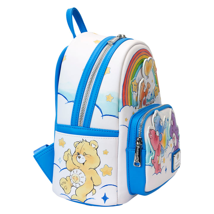 Loungefly Care Bears Rainbow Mini Backpack