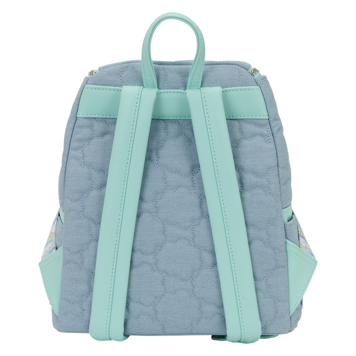 Loungefly Care Bears x Sesame Street Denim Mini Backpack