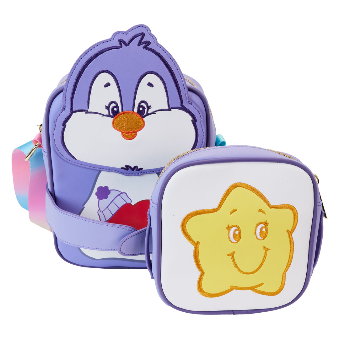 Loungefly Carebears Cousins Cozy Heart Penguin Crossbuddies Bag